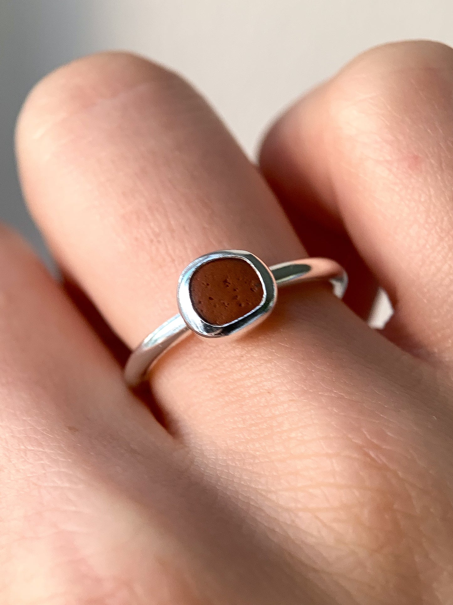 Sea Stone Ring (US 5.75)