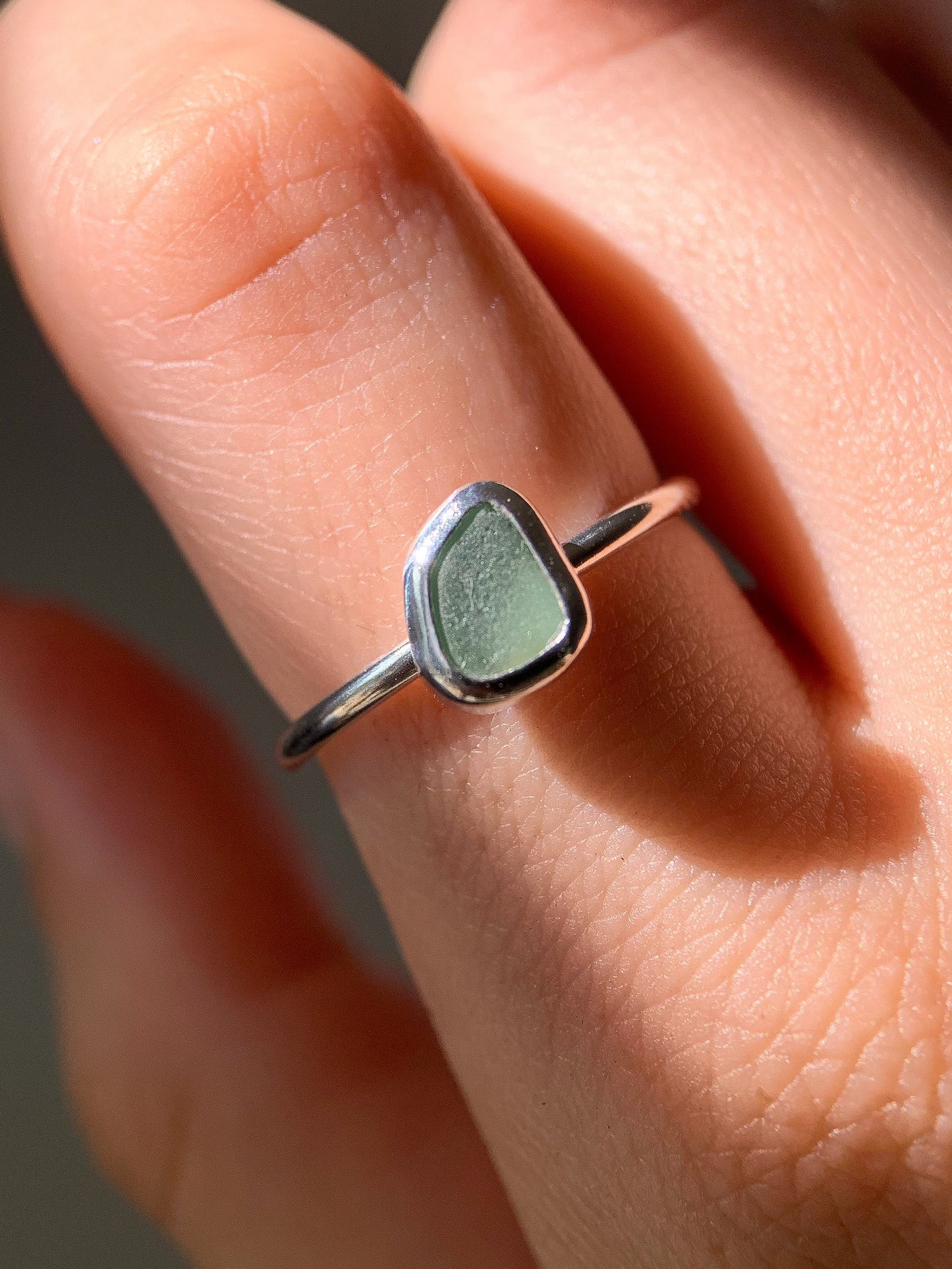 Sea Glass Ring (US 7.75)