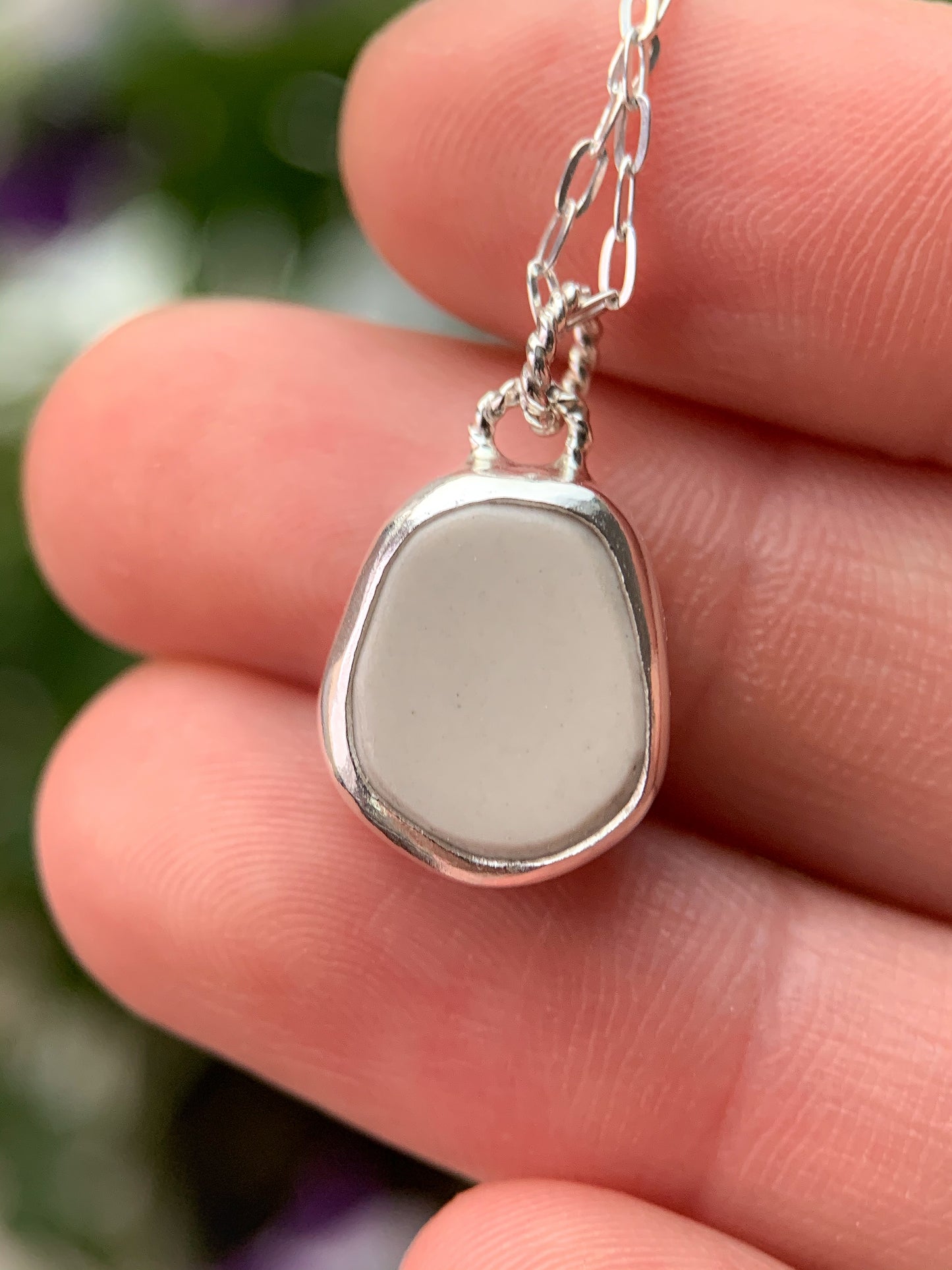 Upcycled Pottery Necklace