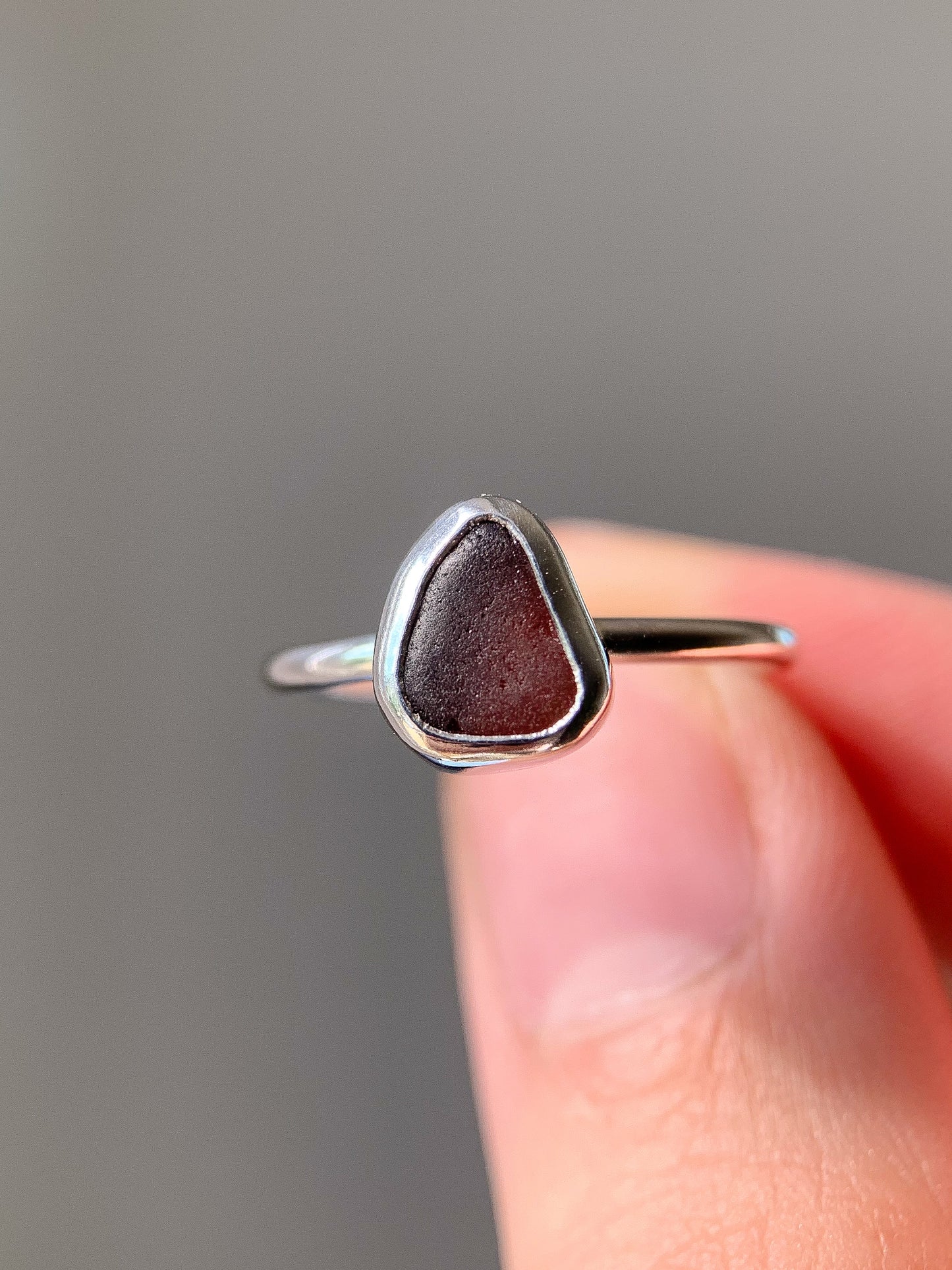 Sea Glass Ring (US 5.5)