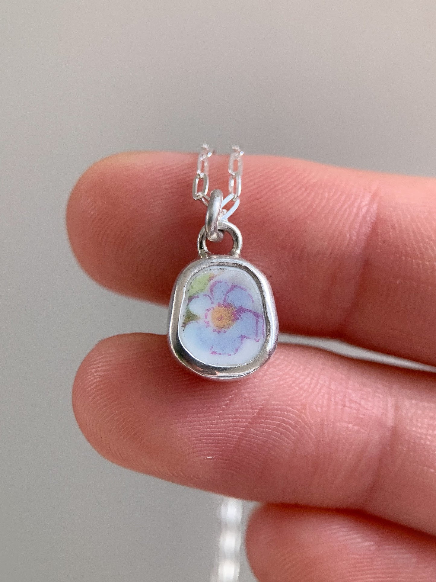 Upcycled Pottery Necklace