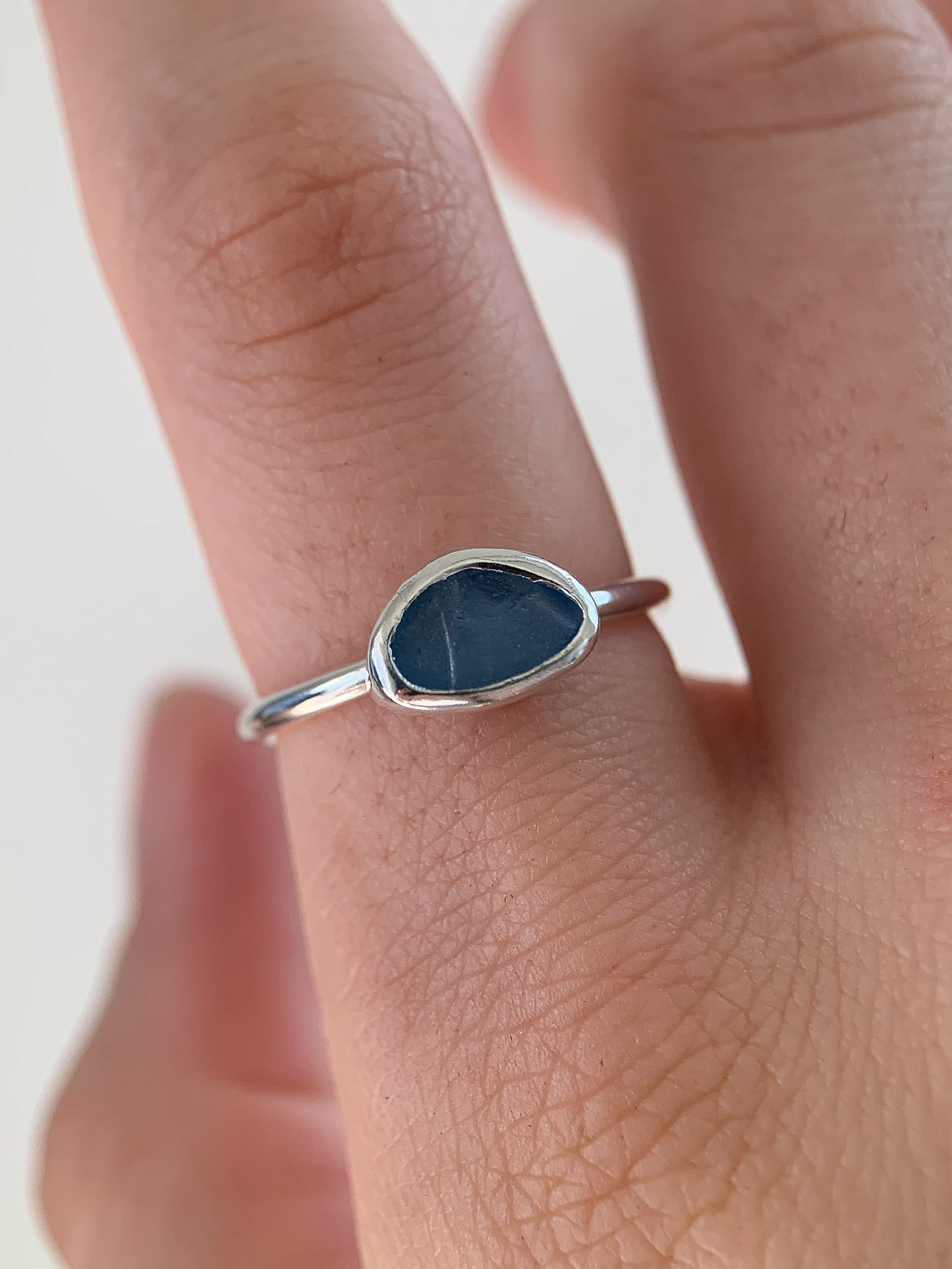 Sea Glass Ring (US 7.25)