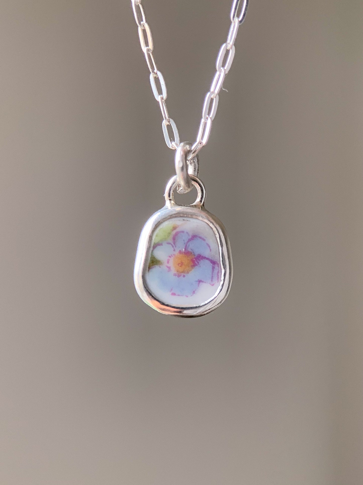 Upcycled Pottery Necklace