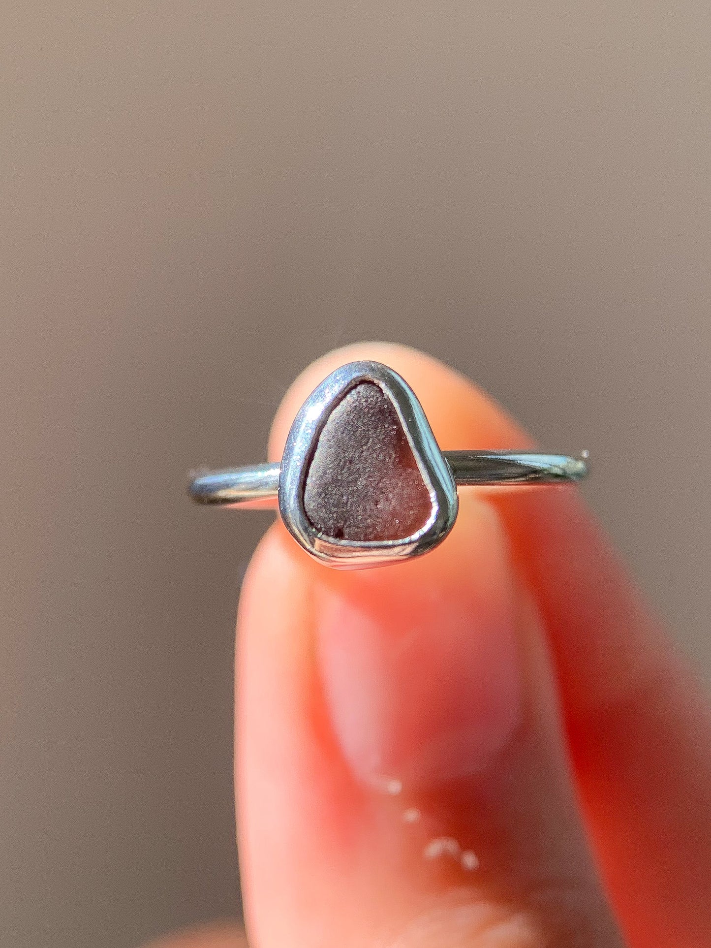 Sea Glass Ring (US 5.5)