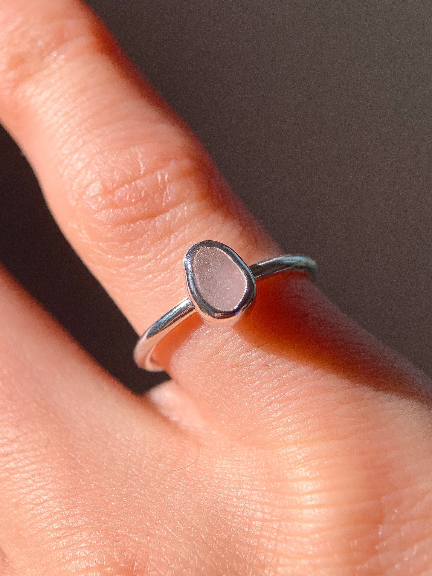 Sea Glass Ring (US 4)