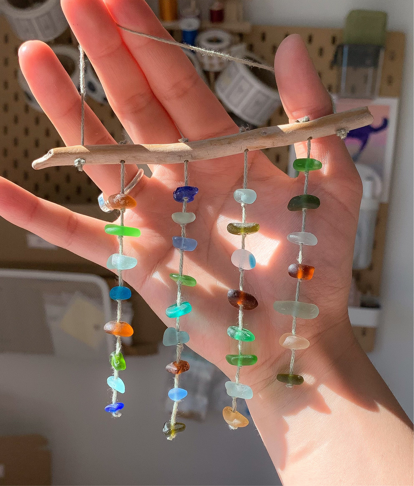 Sea Glass Suncatcher