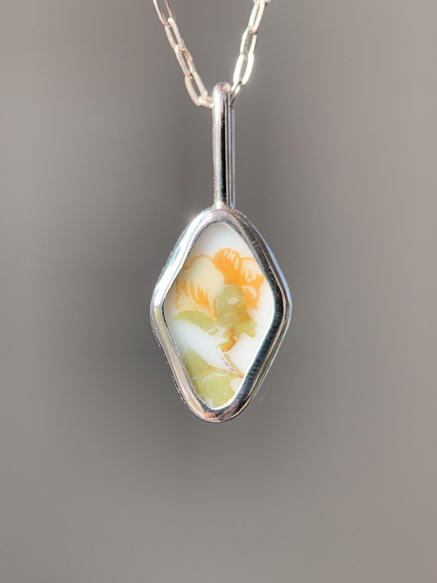 Upcycled Pottery Necklace