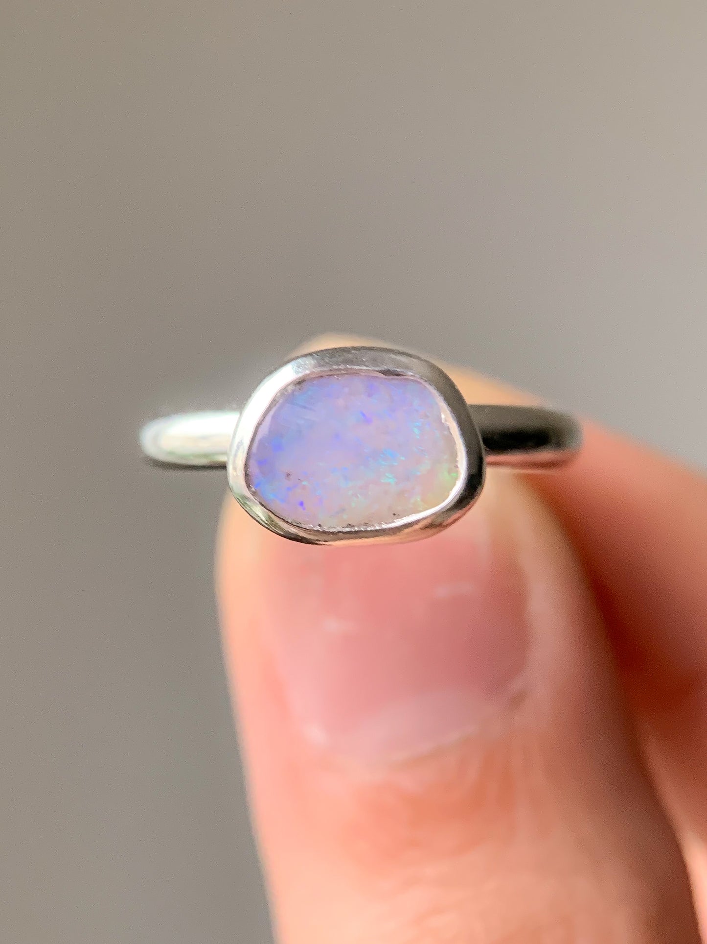 Australian Opal Ring (US 6)