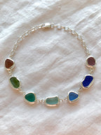 Sea Glass Bracelet (adjustable)