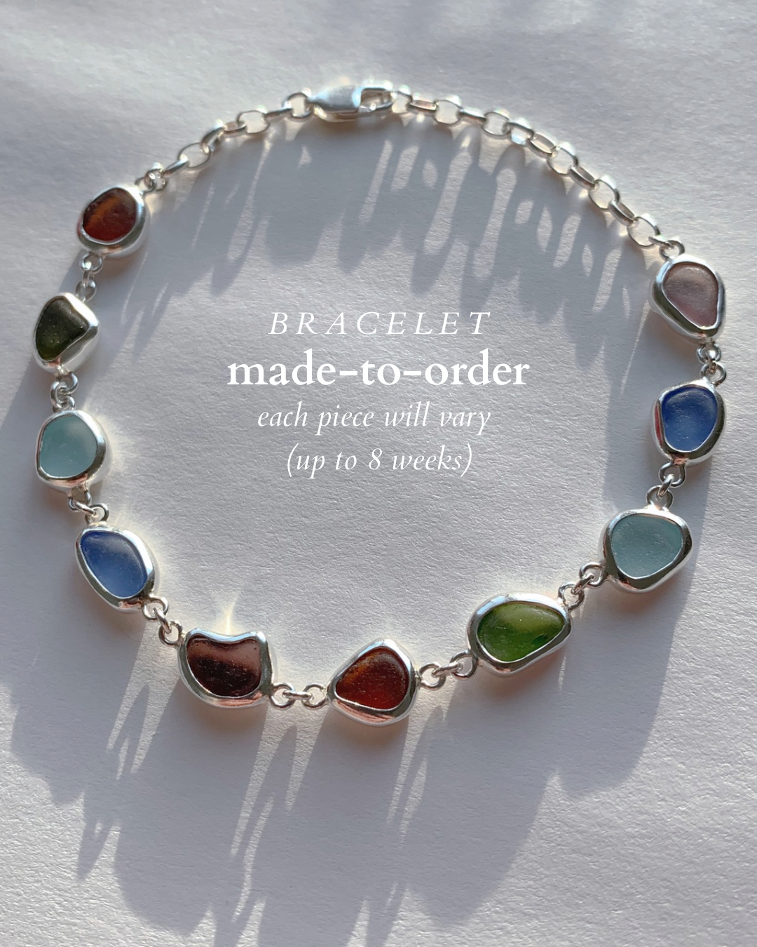 Sea Glass Bracelet (PRE-ORDER up to 8 weeks)