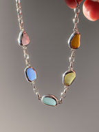 Sea Glass Bracelet (adjustable)