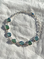 Sea Glass Bracelet (adjustable)