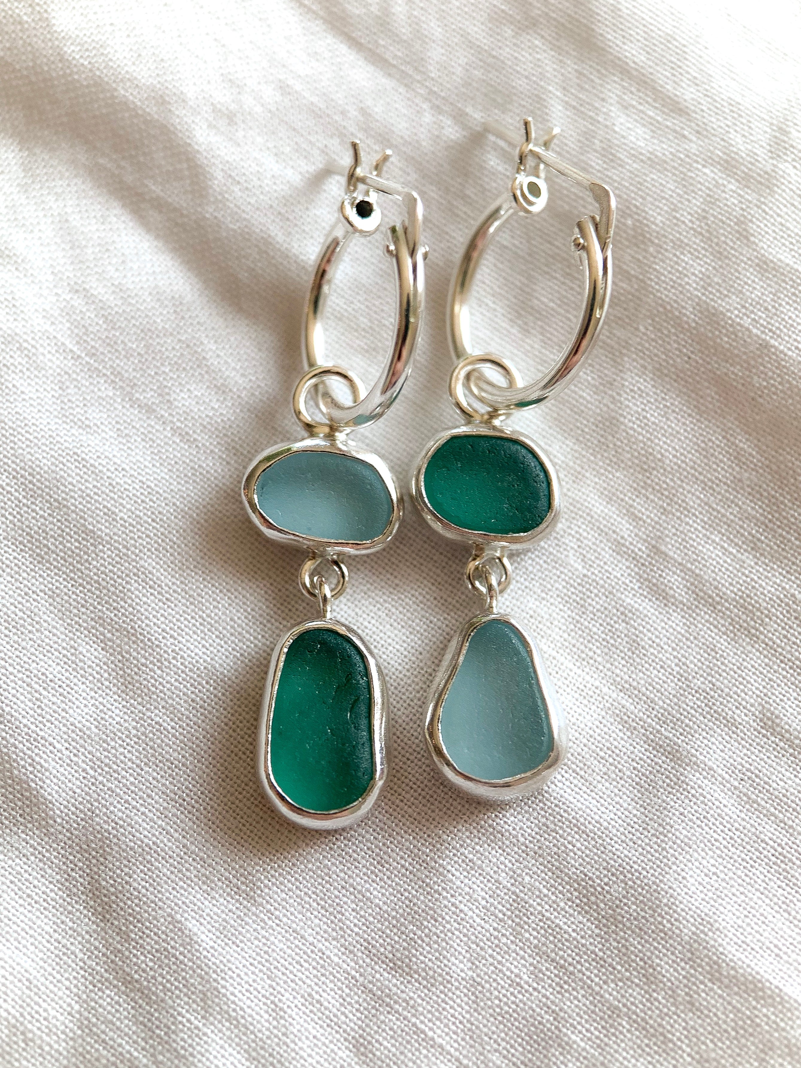 Sea Glass Earrings