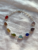 Sea Glass Bracelet (adjustable)