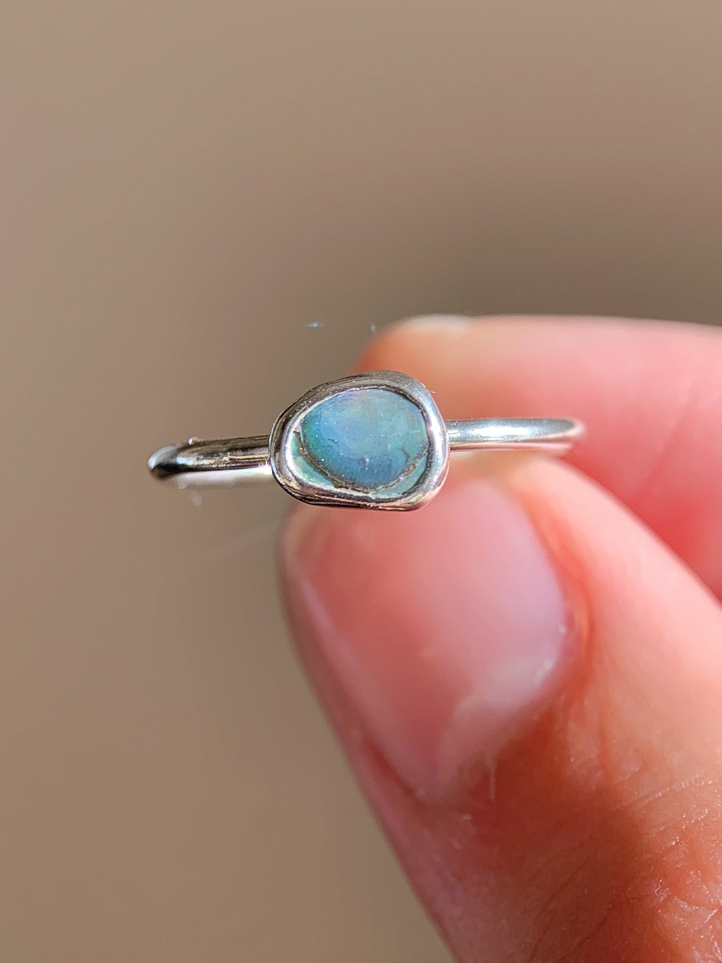 Abalone Shell Ring (US 4.75)