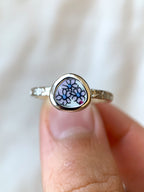 Upcycled Pottery Ring (US 8)