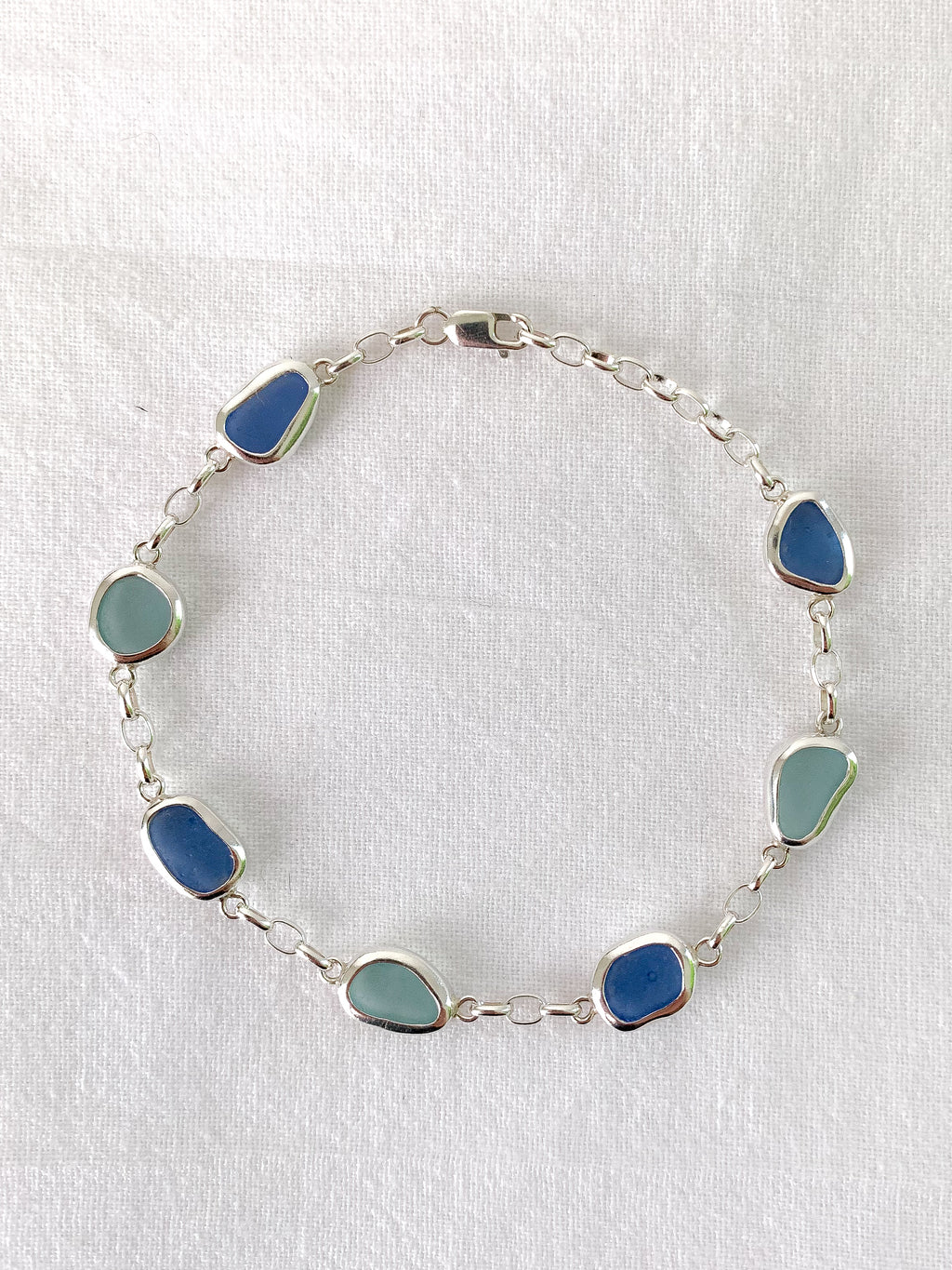 Sea Glass Bracelet (adjustable)