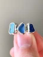 Multi-Sea Glass Ring (US 6.25)