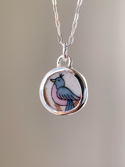 Upcycled Pottery Necklace