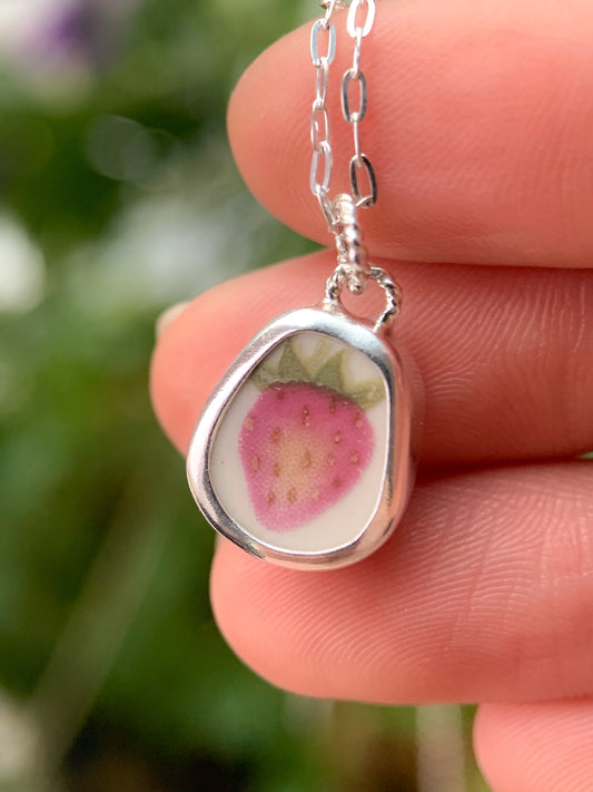 Upcycled Pottery Necklace