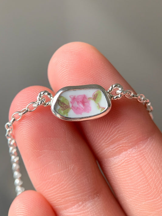 Upcycled Pottery Bracelet (not adjustable)