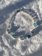 Sea Glass Bracelet (adjustable)