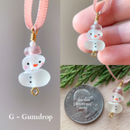 Sea Glass Snowman Ornament ⛄️