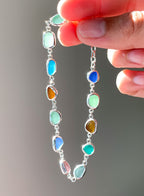 Sea Glass Bracelet (adjustable)