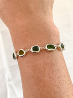 Sea Glass Bracelet (adjustable)