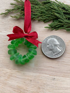 Sea Glass Wreath Ornament