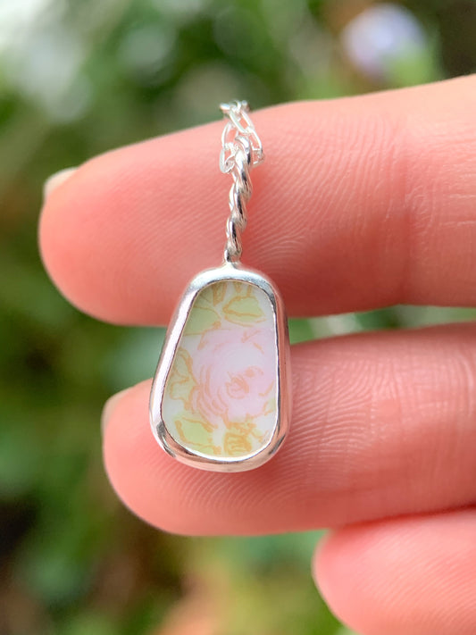 Upcycled Pottery Necklace