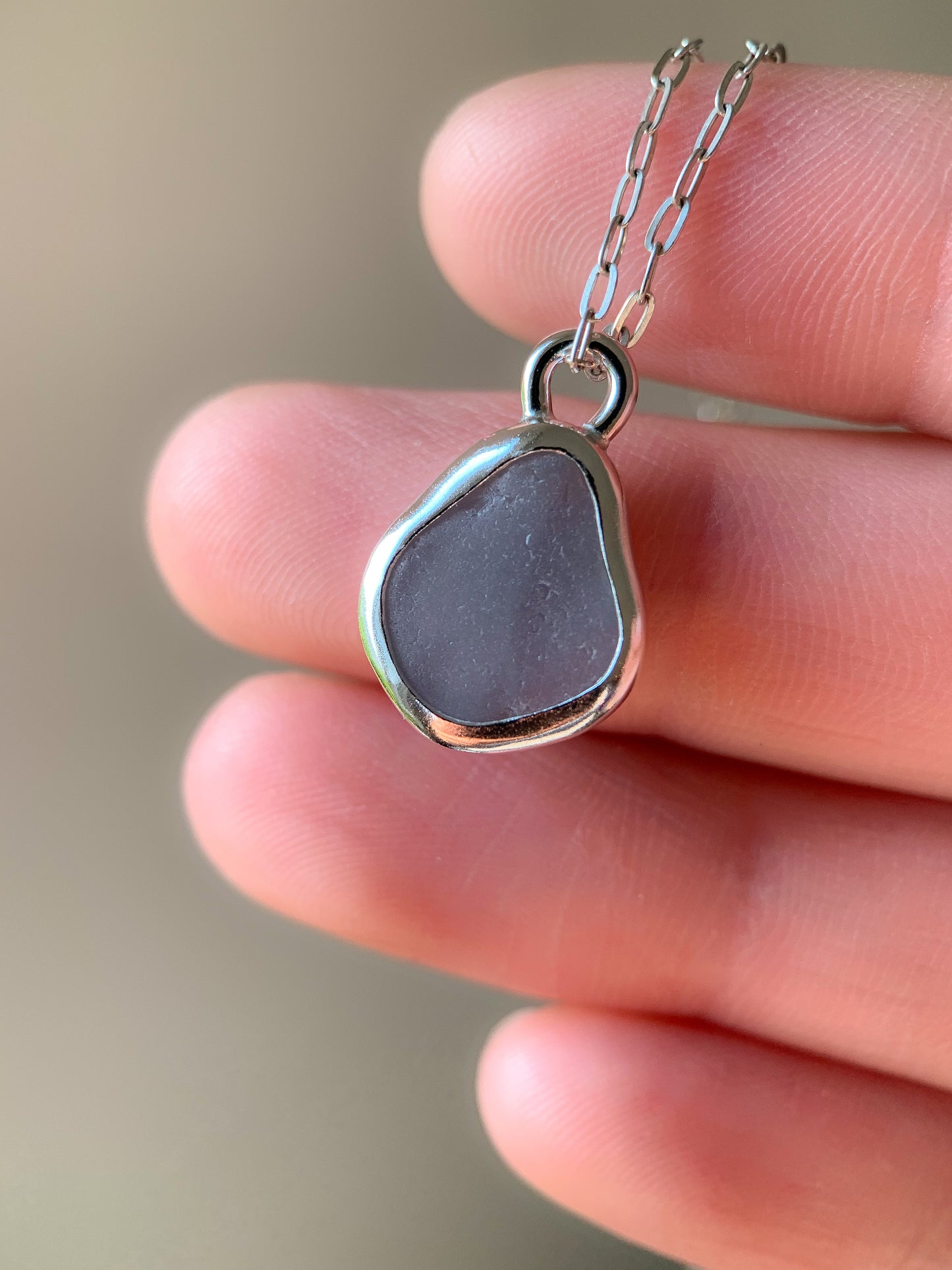 Sea Glass (Opaque) Necklace