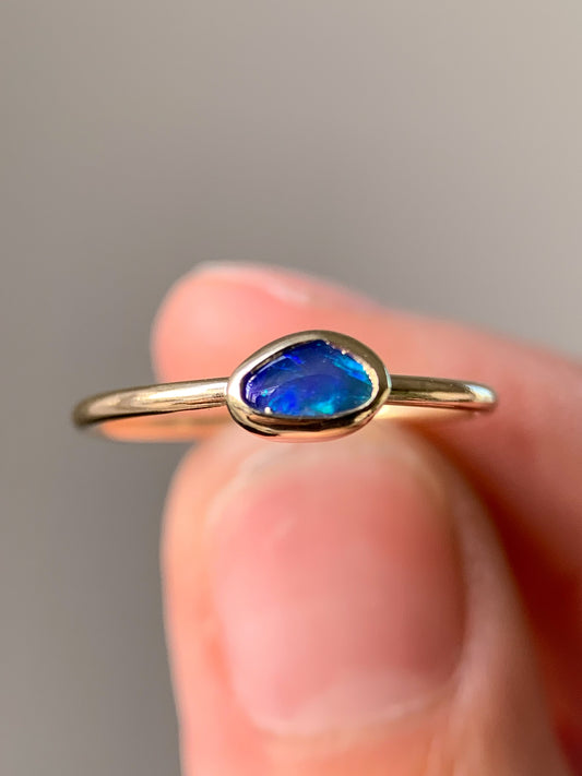 Australian Opal Ring (US 5.5)
