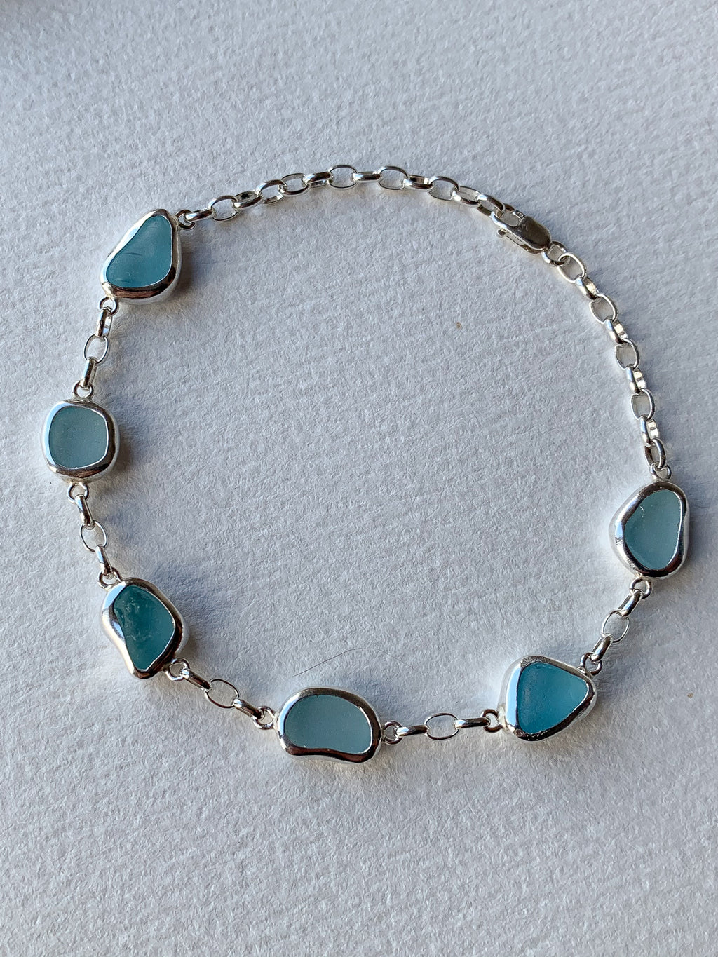 Sea Glass Bracelet (adjustable)