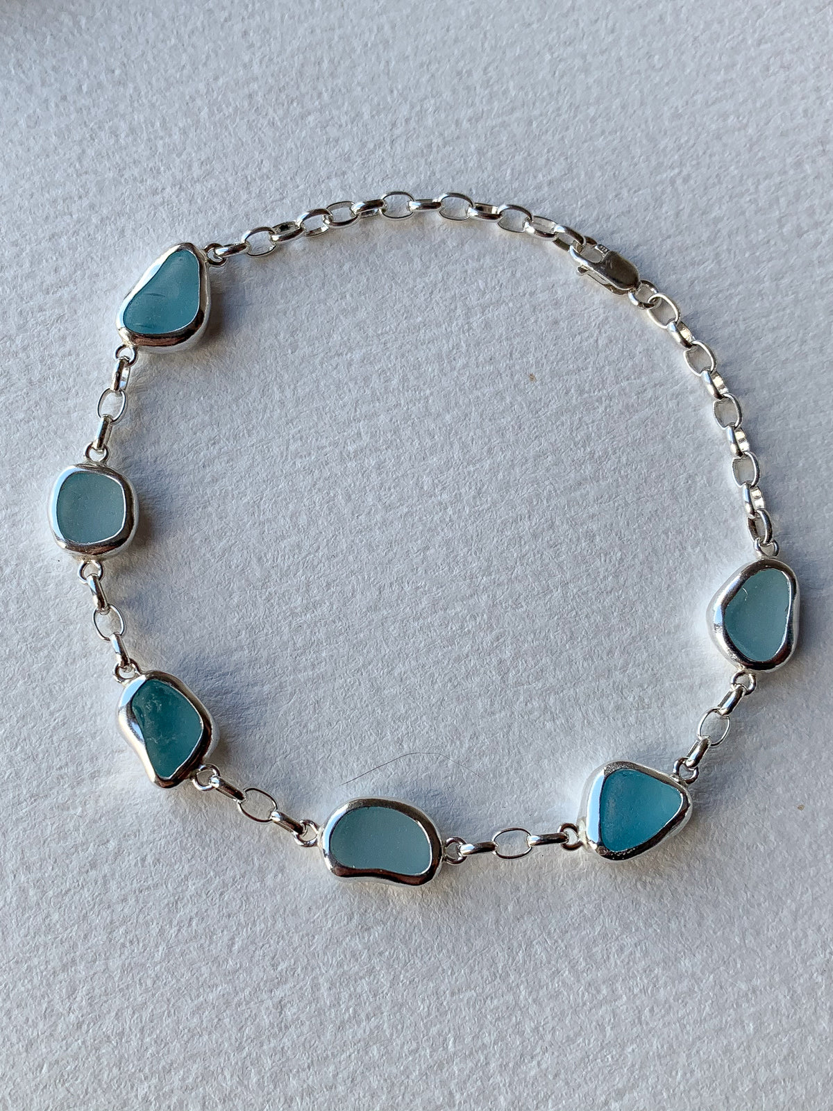 Sea Glass Bracelet (adjustable)