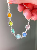 Sea Glass Bracelet (adjustable)
