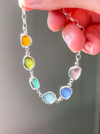 Sea Glass Bracelet (adjustable)