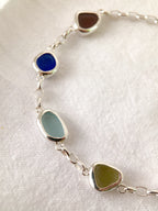 Sea Glass Bracelet (adjustable)
