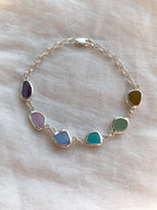 Sea Glass Bracelet (adjustable)