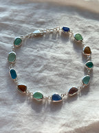 Sea Glass Bracelet (adjustable)