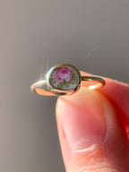 Upcycled Pottery Ring in Gold (US 5.5)