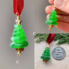 Sea Glass Tree Ornaments 🎄