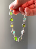Sea Glass Bracelet (adjustable)