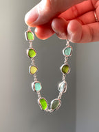 Sea Glass Bracelet (adjustable)