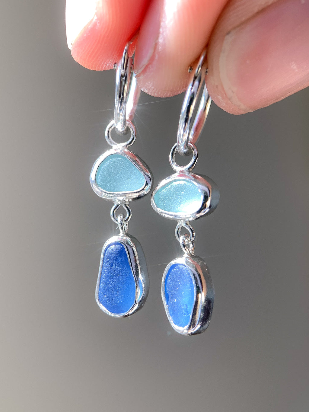 Sea Glass Earrings