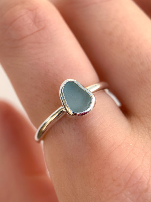 Sea Glass Ring (US 6.25)