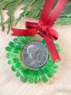 Sea Glass Wreath Ornament