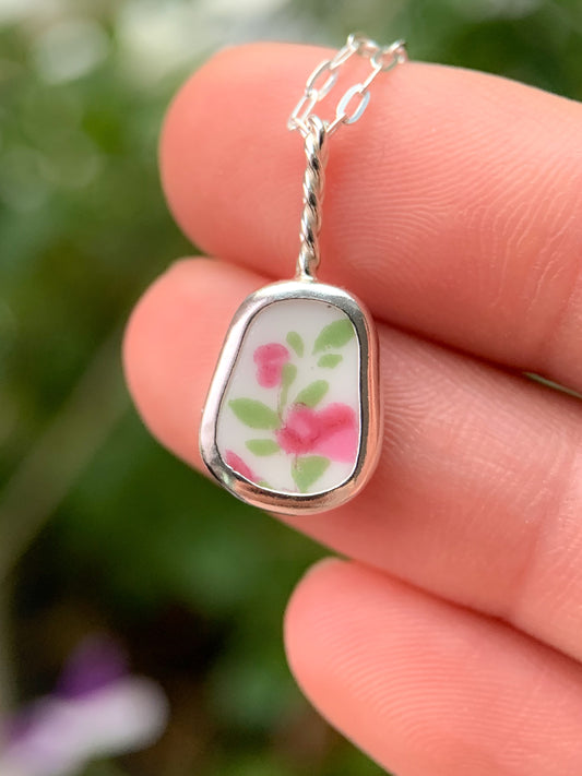 Upcycled Pottery Necklace