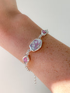 Upcycled Pottery Bracelet (adjustable)