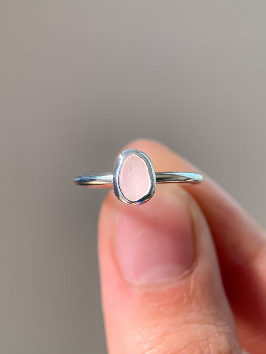 Sea Glass Ring (US 4)